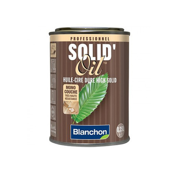 Blanchon Solid Oil, White Grey, 0.25L Image 1