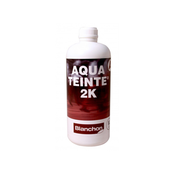 Blanchon Aquateinte 2K, PU Waterbased Stain, Ipe, 1L Image 1
