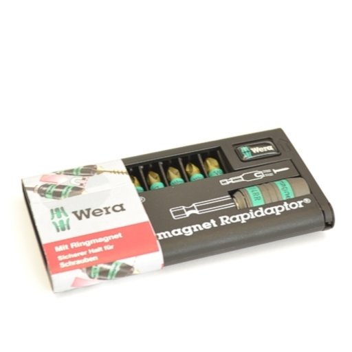 Wera Bi-Torsion Ring Rapidator Bit Set Kit, 10 pcs Image 1
