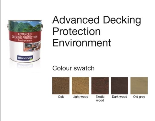 Blanchon Advanced Decking Protection Environment, Oak, 5L Image 2
