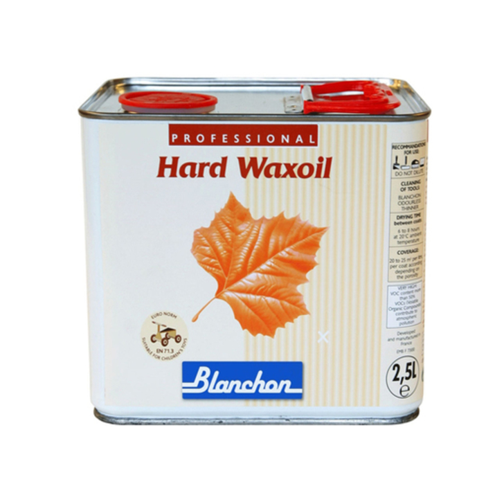 Blanchon Hardwax-Oil, Light Oak, 2.5L Image 1