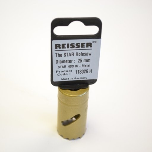 Reisser HSS Bi-Metal Holesaw, 25 mm Image 1