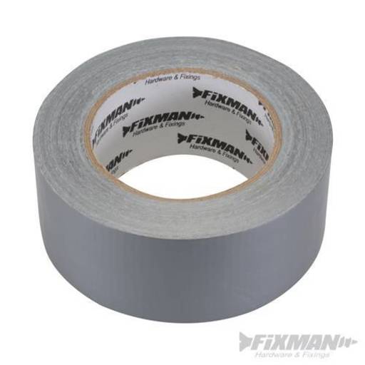 Super Heavy Duty Duct Tape, Silver, 50 mm, 50 m Image 1