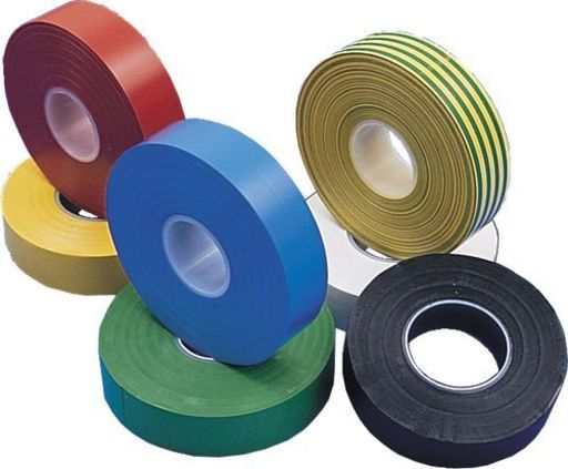 Insulation Tape, Red, 19 mm, 33 m Image 2