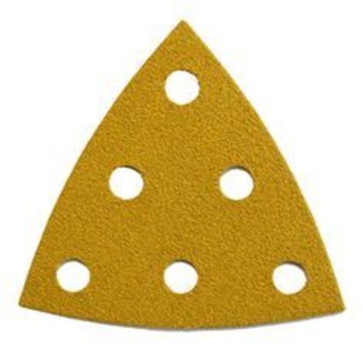 Starcke 100G Sanding Triangles, 88x95mm, 6 Holes, Velcro Image 1