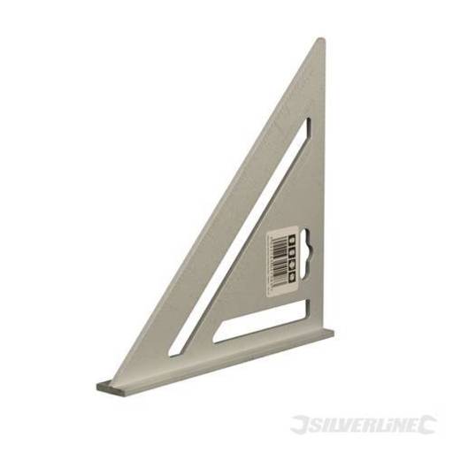 Heavy Duty Aluminium Roofing Rafter Square, 185 mm Image 1