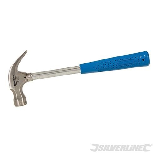 Silverline Tubular Shaft Claw Hammer, 8 oz Image 1