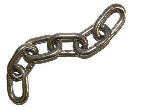 Welded Link Chain, 4x32 mm, 3 m Image 1