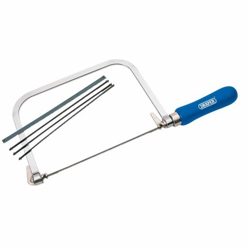 Draper Coping Saw with 5 Spare Blades Image 1