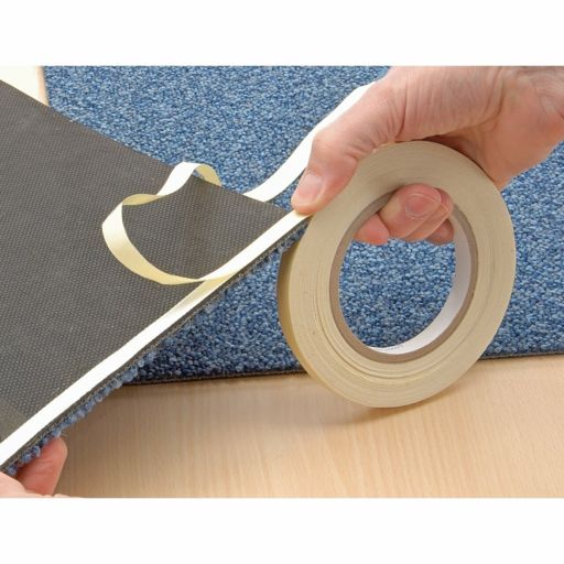 Draper Double Sided Tape Roll, 18m x 12mm Image 2