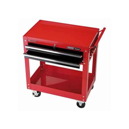 Draper Expert 2 Level Tool Trolley with Two Drawers Image 1