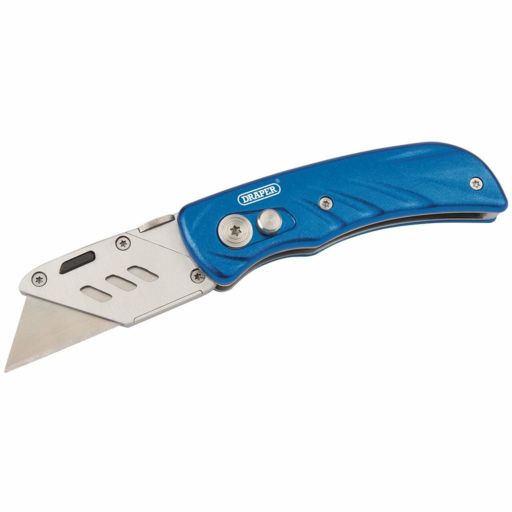 Draper Folding Trimming Knife with Belt Clip Image 1
