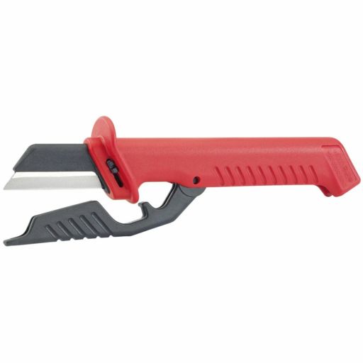Draper Knipex 98 56 Fully Insulated Cable Knife, 185mm Image 1