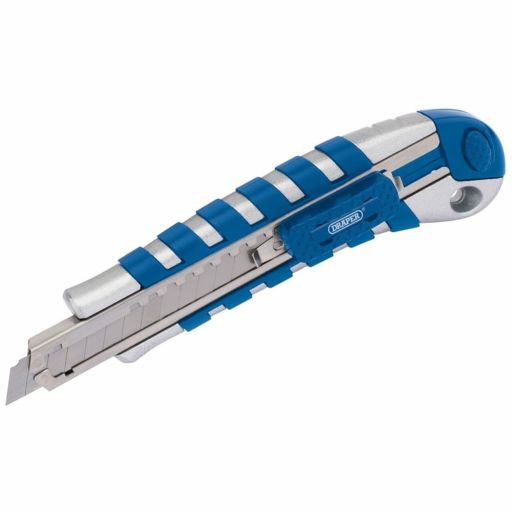 Draper Retractable Knife with Soft Grip, 9mm Image 1