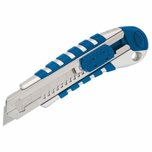 Draper Soft Grip Retractable Knife with Seven Segment Blade, 18mm Image 1