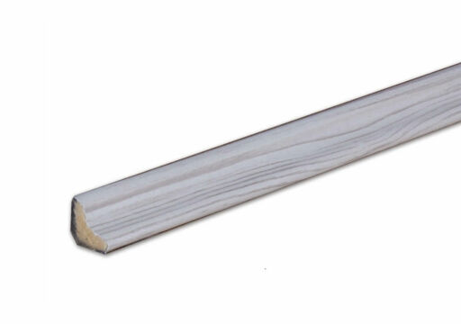 HDF Light Grey Pine Scotia Beading for Laminate Floors, 18x18mm, 2.4m Image 1