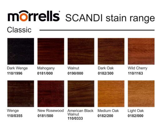 Morrells Scandi Wood Stain, Silhouette, 1L Image 4