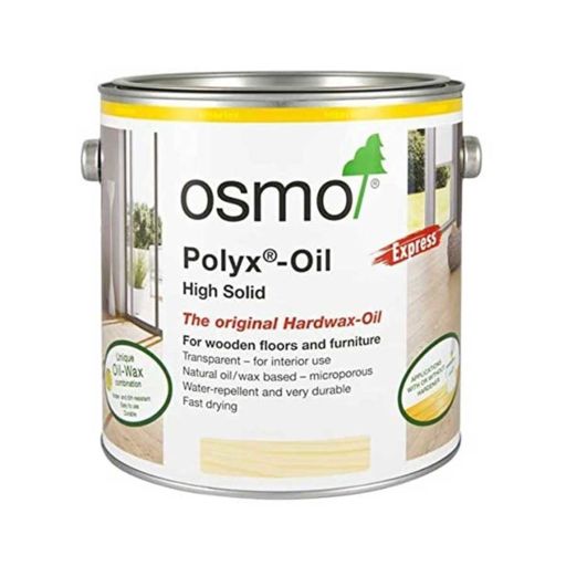 Osmo Polyx-Oil Express, Hardwax-Oil, White, 2.5L Image 1