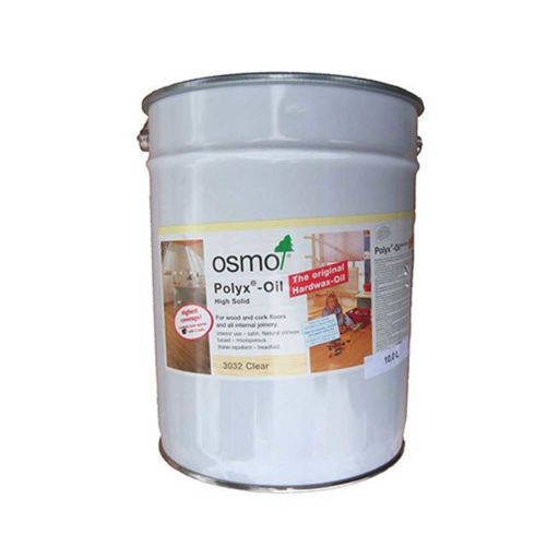 Osmo Polyx-Oil Hardwax-Oil, Original, Satin Finish, 10L Image 1