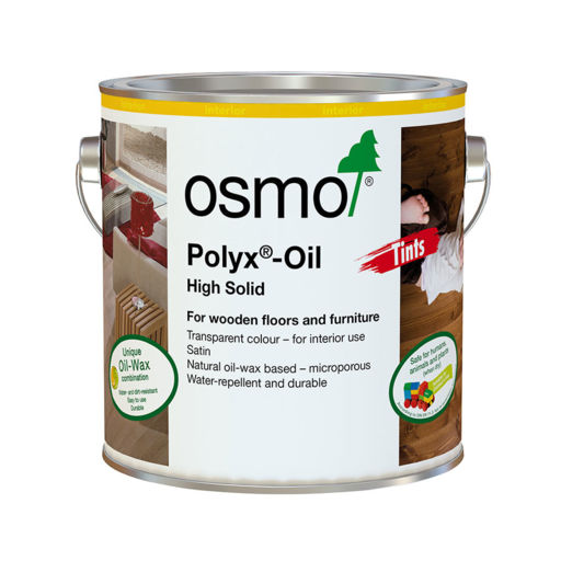 Osmo Polyx-Oil Tints, Hardwax-Oil, Black, 2.5L Image 1