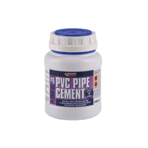 Plumbers PVC Pipe Cement, 250 ml Image 1