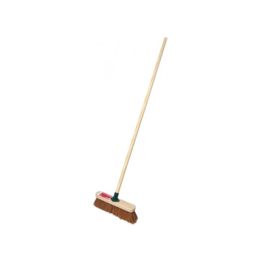 Stiff Sweeping Broom Head, 12 inch Image 1