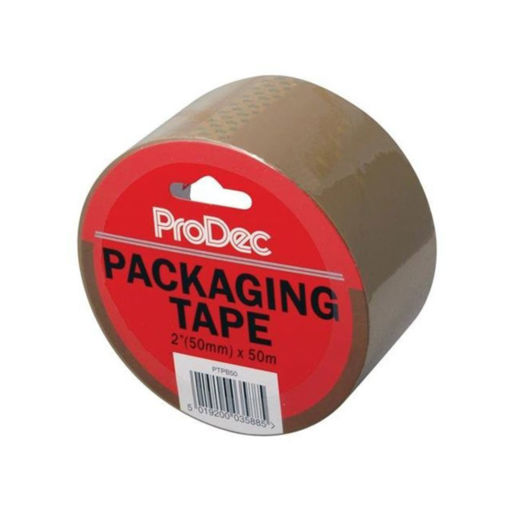 Packaging Tape - Brown, 50mm Image 1