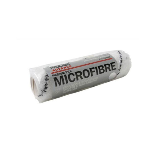 ProDec Medium Pile Microfibre Roller, 9 inch (225 mm) Image 1