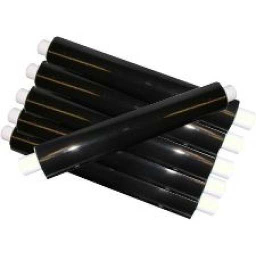 Single Roll Pallet Wrap, Black, 400 mm, 300m, 17 mu Image 2