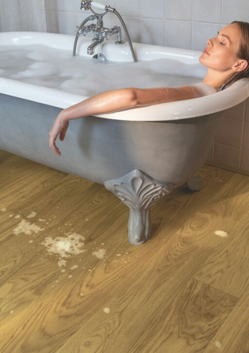 QuickStep Cascada Toffee Brown Engineered Flooring, Natural, Extra Matt Lacquered, 190x13x1820mm Image 2