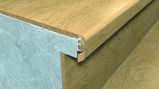 QuickStep Incizo Aluminium Stair Base Profile, 2.15m Image 1