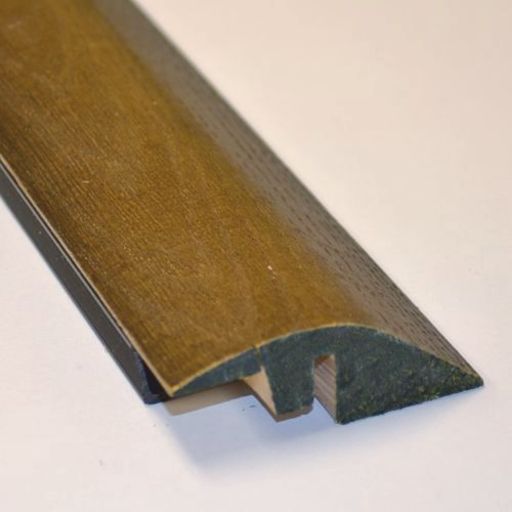 Solid Dark Oak Reducer Threshold, Lacquered, 90 cm Image 1