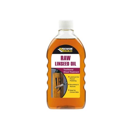 Raw Linseed Oil, 500ml Image 1