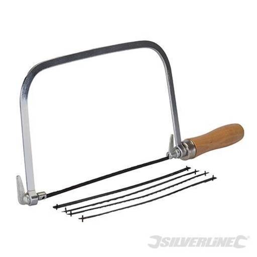 Coping Saw + 5 Blades, 170mm Image 1