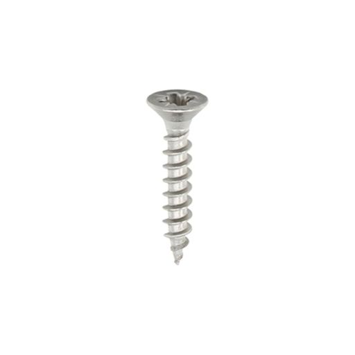 TIMco Classic Multi-Purpose Screws - PZ - Double Countersunk - Stainless Steel 3.0x16mm Image 1