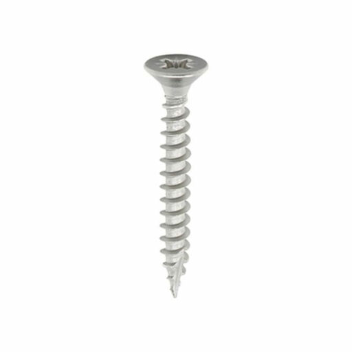 TIMco Classic Multi-Purpose Screws - PZ - Double Countersunk - Stainless Steel 4.0x25mm Image 1
