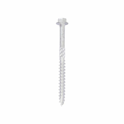 TIMco Heavy Duty Timber Screws - Hex - Exterior - Silver 8.0x100mm Image 1