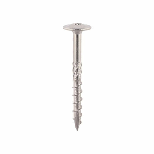 TIMco Timber Screws - TX - Wafer - Stainless Steel 8.0x100mm Image 1