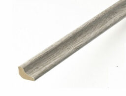 HDF Silver Ash Scotia Beading For Laminate Floors, 18x18mm, 2.4m