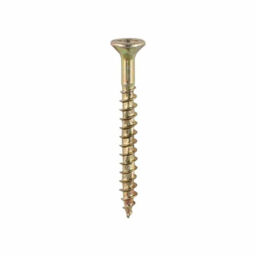 Velocity Premium Multi-Use Screws - PZ - Double Countersunk - Yellow 3.5x40mm