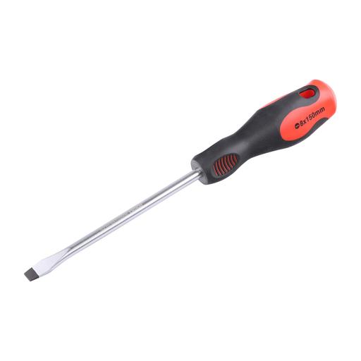TIMCO Screwdriver - Slotted (8.0 x 1.6 x 150mm, Clip of 1)