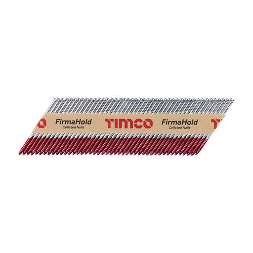 TIMCO Firmahold Collated Clipped Head Nails - Trade Pack - Ring Shank - Firmagalv + (3.1 x 63, Box of 3300)