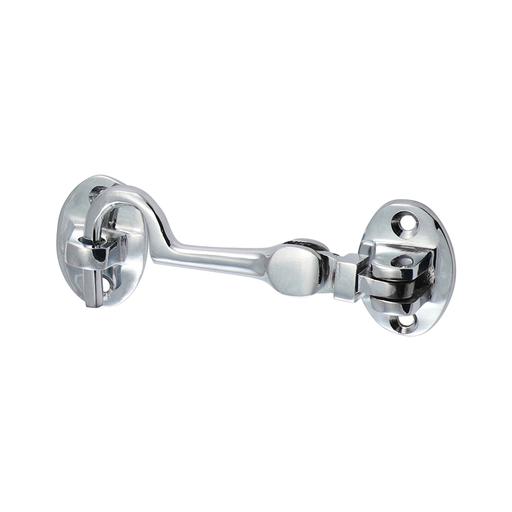 TIMCO Cabin Hook - Polished Chrome (75mm, Bag of 1)