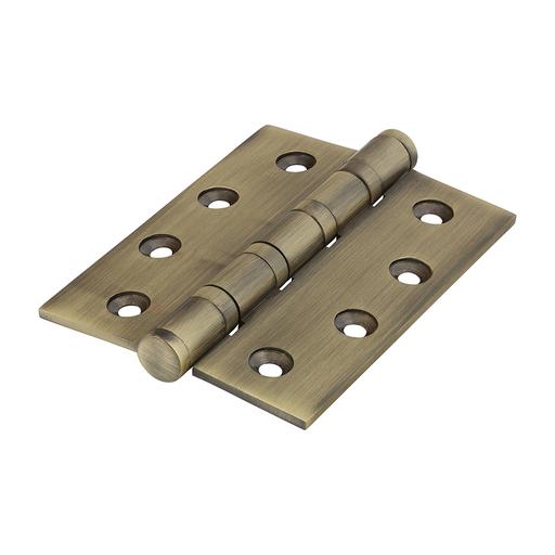 TIMCO Performance Ball Race Hinge - Solid Brass - Antique Brass (102 x 76, Box of 1)