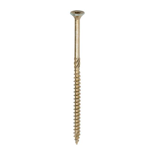 TIMCO C2 Clamp-Fix - TX - Double Countersunk With Ribs - Twin-Cut - Yellow (6.0 x 120, Box of 100)