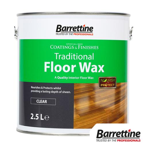 TIMCO Traditional Floor Wax (2.5L, Tin of 1)