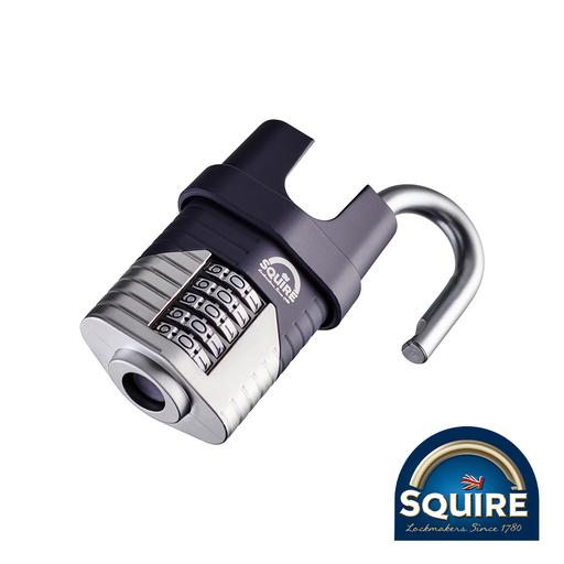 TIMCO Vulcan Combination Padlock - Boron Closed Shackle - Vulcan Combi 60Cs (60mm, Blister Pack of 1)