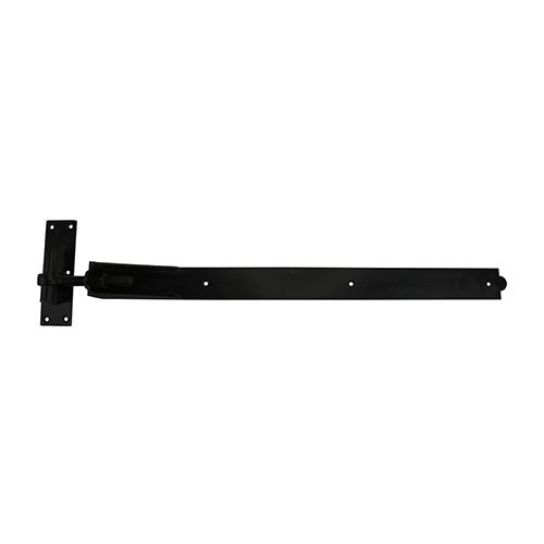 TIMCO Pair Of Adjustable Band & Hook On Plates - Black (900mm, Plain Bag of 1)