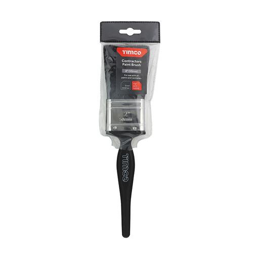 TIMCO Contractors Paint Brush (2, Plastic Header of 1)