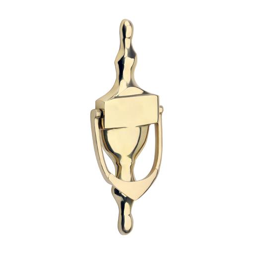 TIMCO Urn Pattern Door Knocker - Polished Brass (166 x 60, TIMbag of 1)